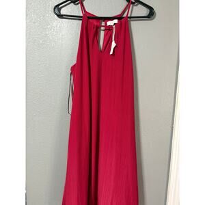 Candies pleated above the knee & mini dress size Medium NWT